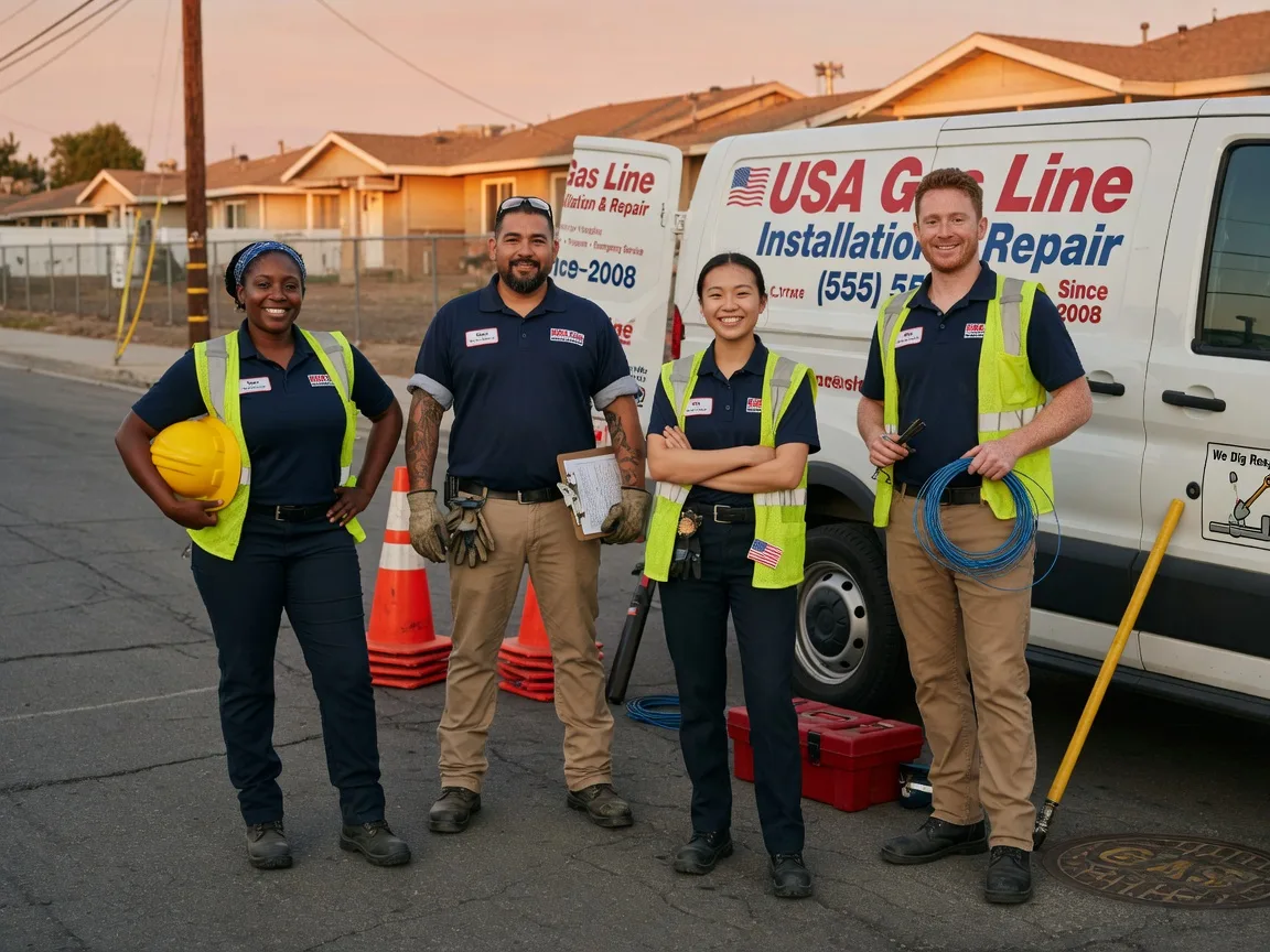 Gas Line Installation company in Longview, IL