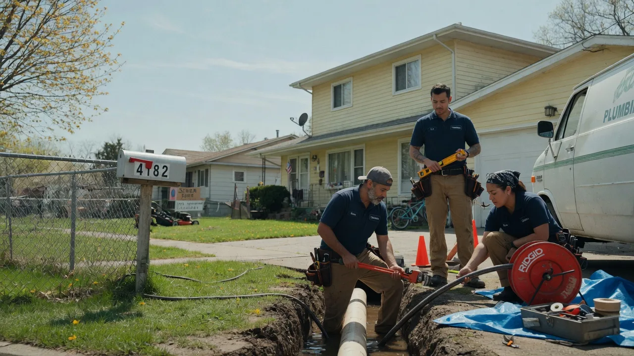 Gas Line Repair in Longview, IL near me